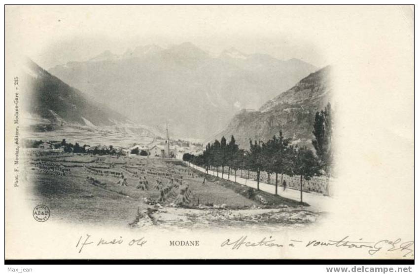 MODANE Route Moissons Gerbes - Modane