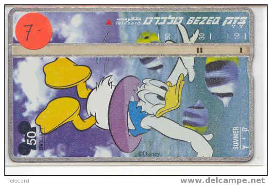 Disney Op Telefoonkaart ISRAEL (7) - Disney