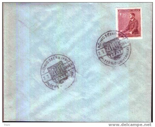 GERMANIA - Anno 1944 - Storia Postale