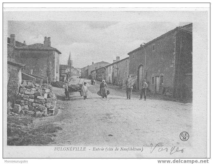 88 ) BULGNEVILLE, Entrée (du Coté De Neufchateau ) ANIMEE, Ed Duveaux - Bulgneville