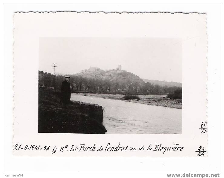 GARD  /  CENDRAS  /  LE  PUECH  DE  CENDRAS , VU  DE  LA  BLAQUIÈRE - Plaatsen