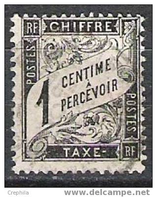 France - Taxe - 1881 - Y&T 10 - Oblit. - 1859-1959 Used