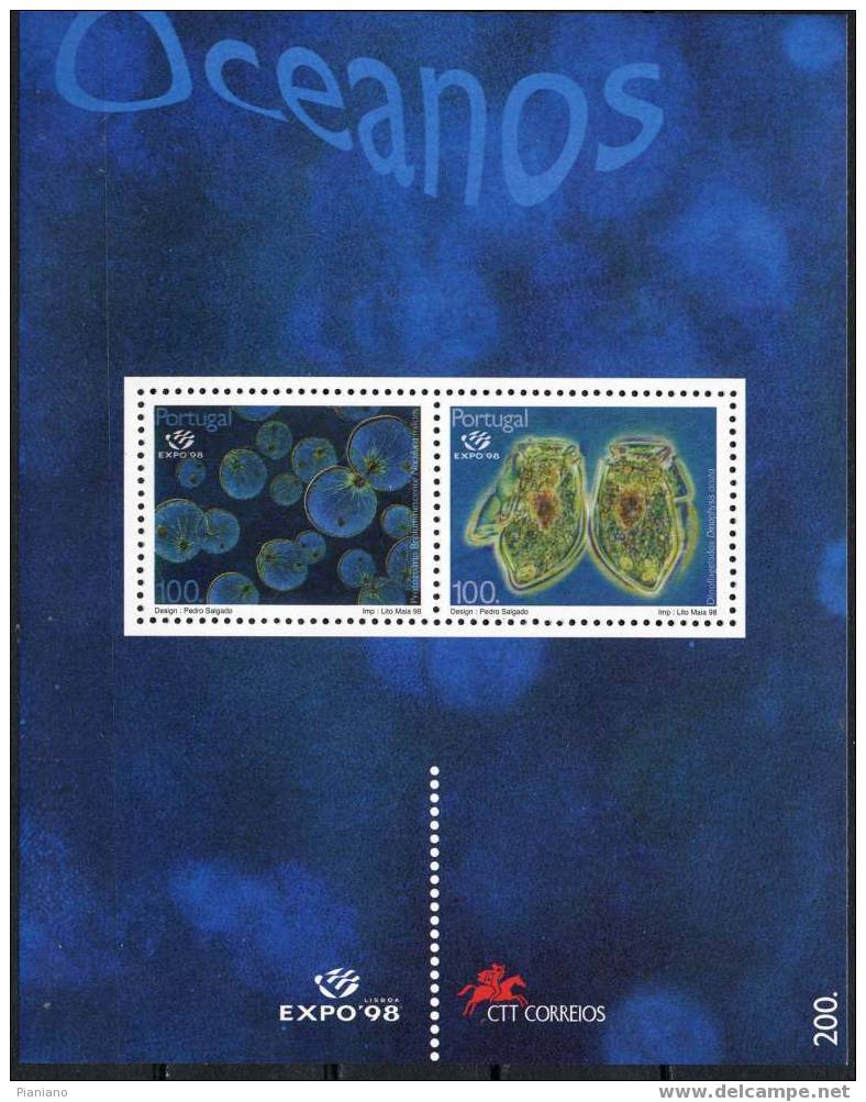 PIA - 1998 - Expo Les Océans - (Yv Bf 139) - Unused Stamps