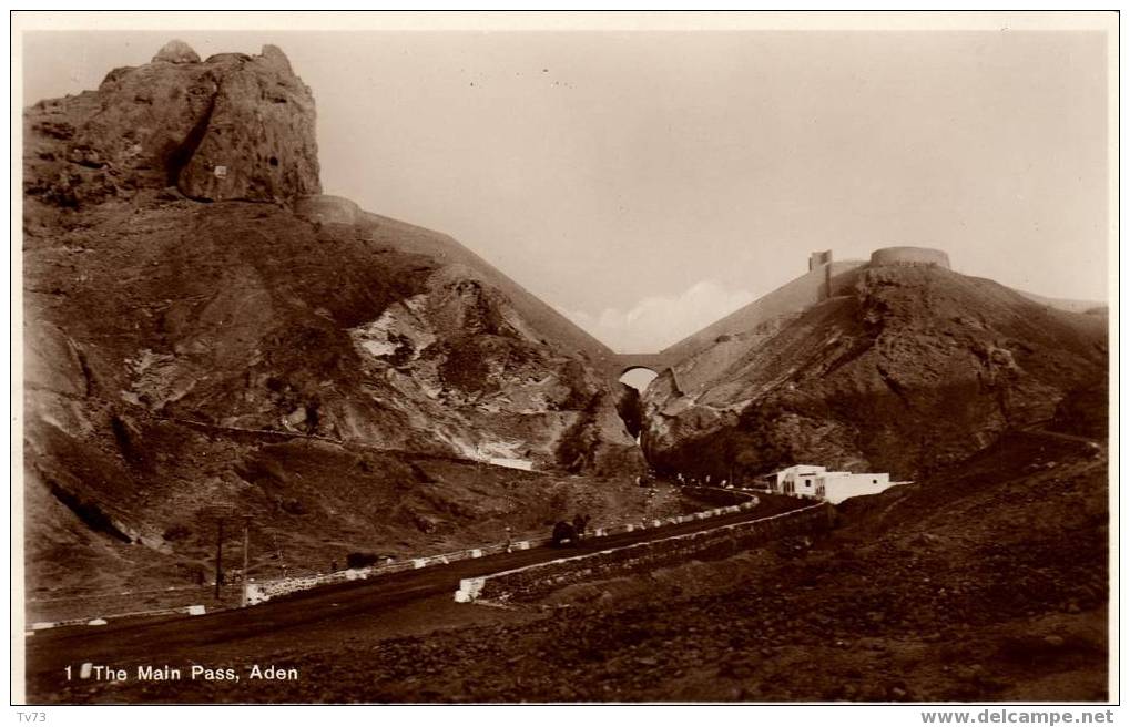 Cpb 413 - YEMEN - The Main Pass,  Aden - Jemen