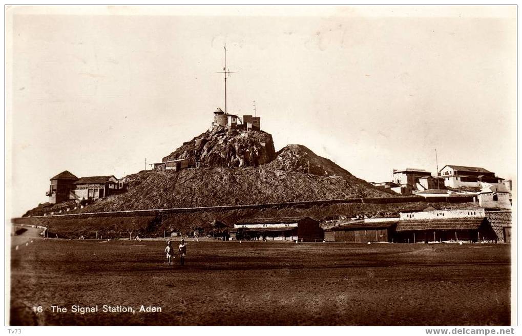 Cpb 412 - YEMEN - The Signal Station, Aden - Yemen