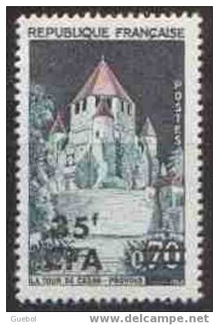 Réunion N° 361 ** Site - La Tour César à Provins - Unused Stamps