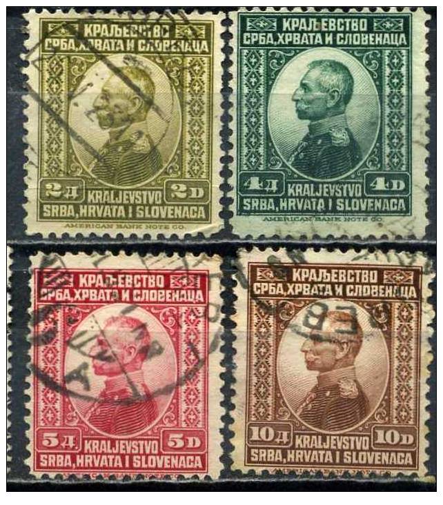 PIA - YUG - 1921 - Pincipe Alessandro E Re Pietro - (Un 126-39) - Used Stamps