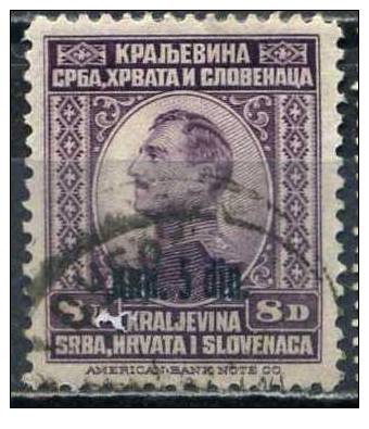 PIA - YUG - 1924 - Francobolli Del 1921 Con Nuovo Valore In Soprastampa - (Un 156-57) - Used Stamps