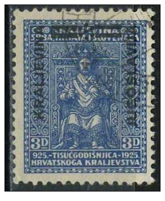 PIA - YUG - 1931 - Francobolli Del 1929 Soprastampati - (Un 222-24) - Nuovi