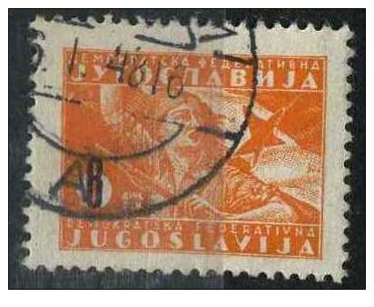 PIA - YUG - 1946 - Partigiani  Colori Cambiati E Nuovo Valore In Soprastampa -  (Un 440-41) - Used Stamps