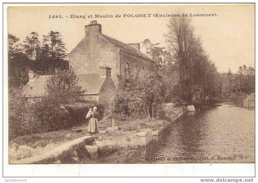 6915 Environs De Lesneven - Etang Et Moulin De Folgoet . 5496 Hamonic - Lesneven
