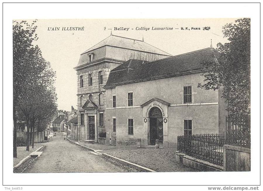 2  -  Belley  -  Collège Lamartine - Belley