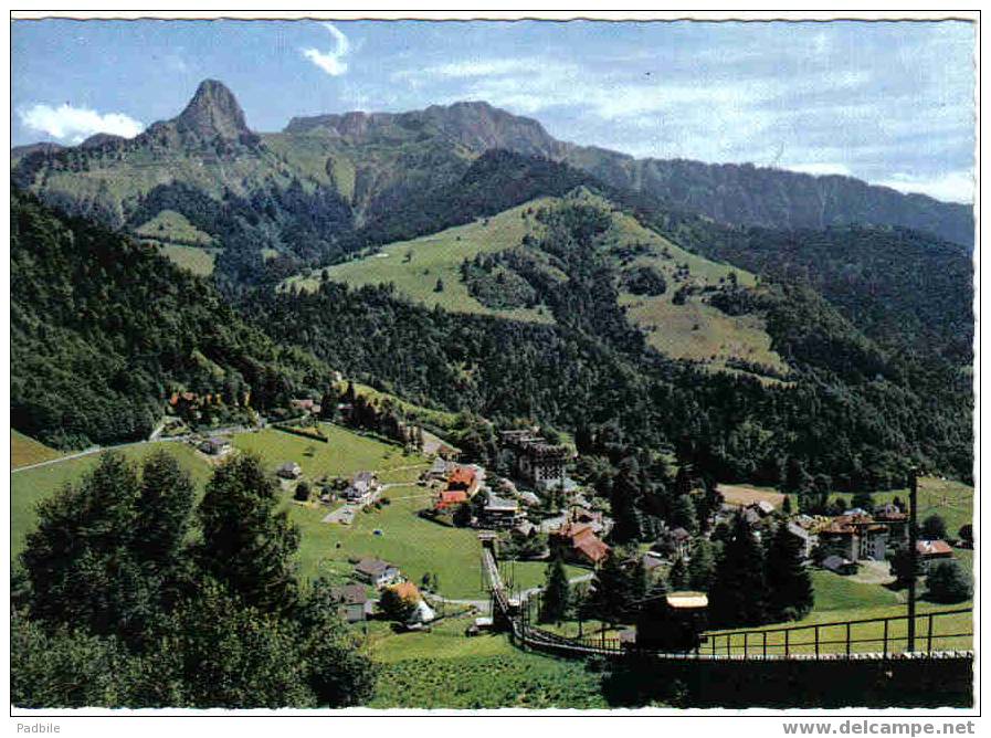 Carte Postale SUISSE Les Avants Village La Dent De Jaman Et Les Rochers De Naye édit : IRIS - Roche