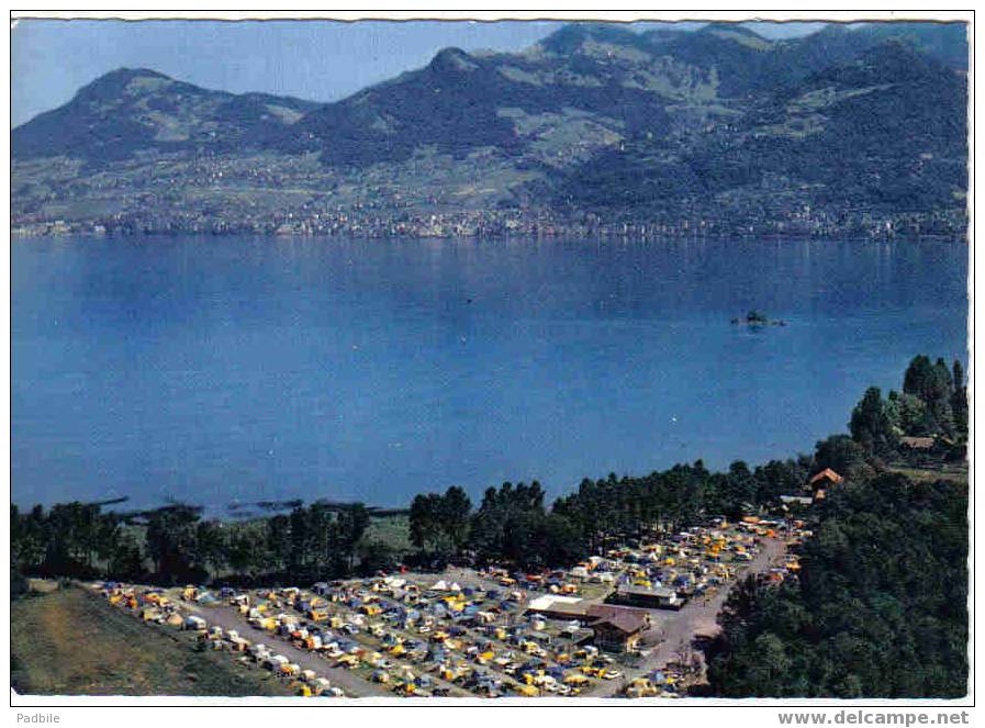 Carte Postale SUISSE Noville VD  Camping "Les Grangettes" édit : IRIS - Noville