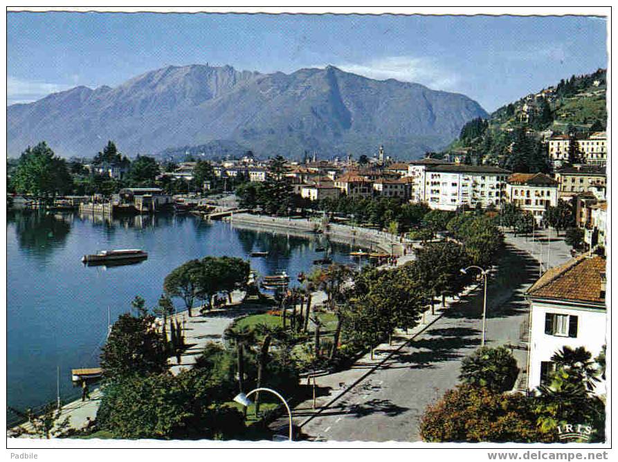 Carte Postale SUISSE Locarno- Il Quai "Lago Maggiore" édit : IRIS - Locarno