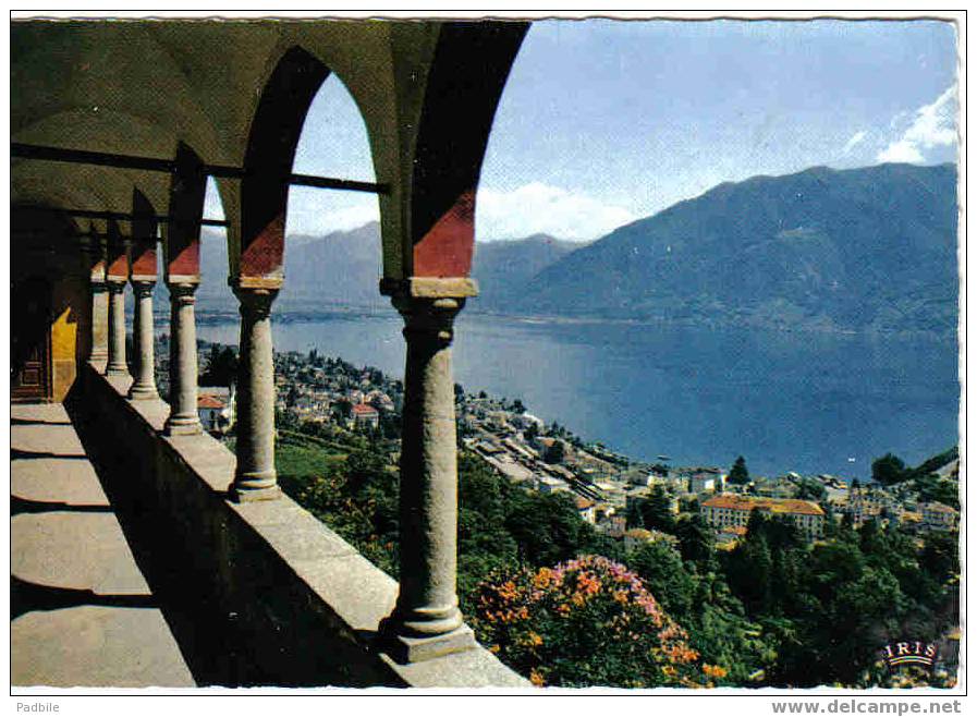 Carte Postale SUISSE Locarno- Madonna Del Sasso "Lago Maggiore" édit : IRIS - Locarno