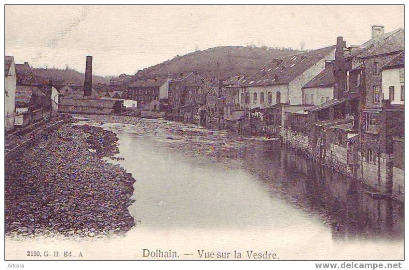 DOLHAIN = Vue Sur La Vesdre  (2190 G.H. Ed. A) Vierge - Limburg