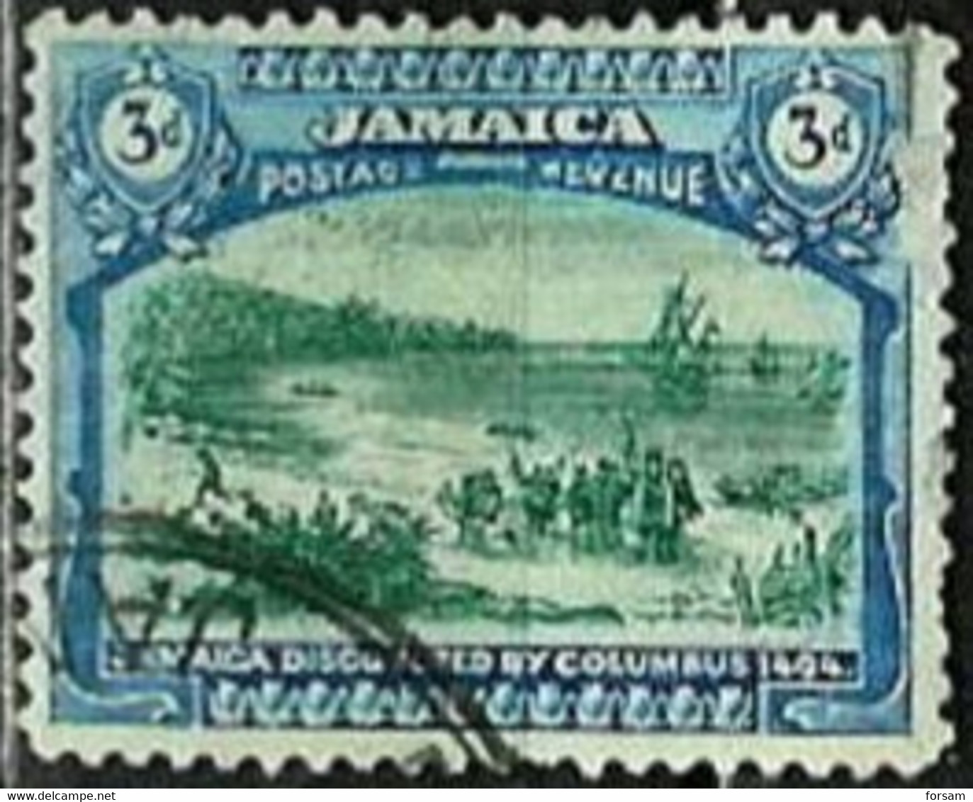 JAMAICA..1920/21..Michel # 81...used. - Jamaica (...-1961)