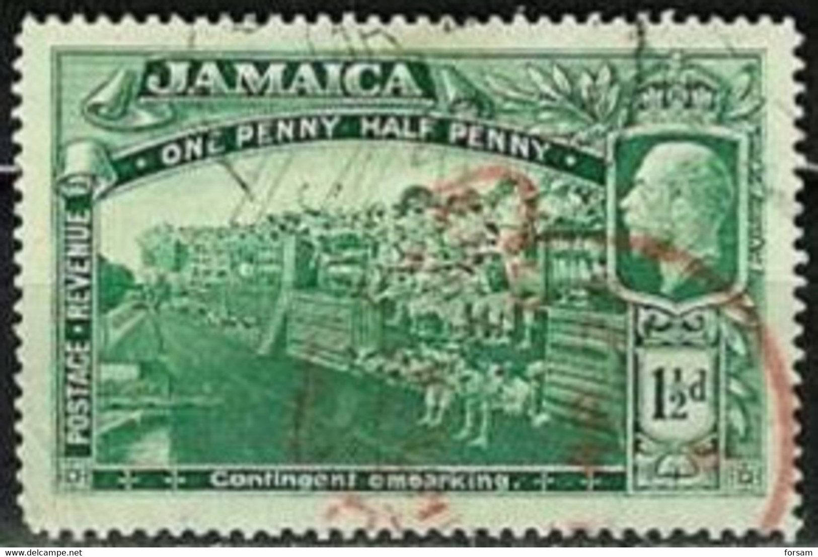 JAMAICA..1921/23..Michel # 89...used. - Jamaica (...-1961)
