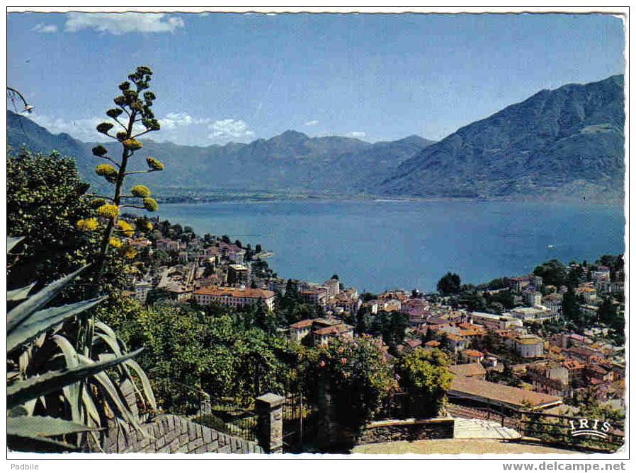 Carte Postale SUISSE Locarno- "Lago Maggiore" édit : IRIS - Locarno