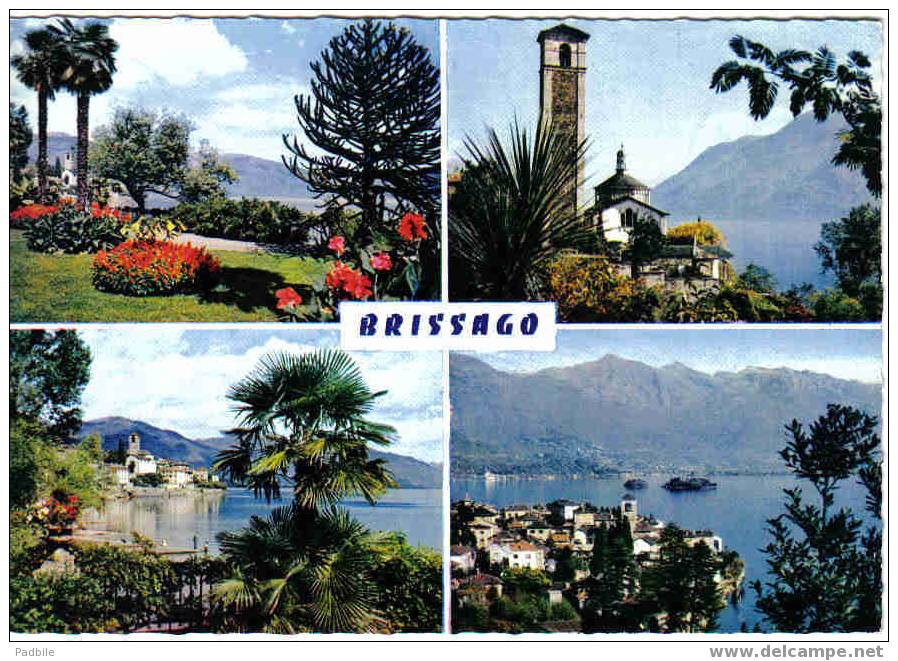 Carte Postale SUISSE -Brissago  "Lago Maggiore"  Lac Majeur  édit : IRIS - Brissago