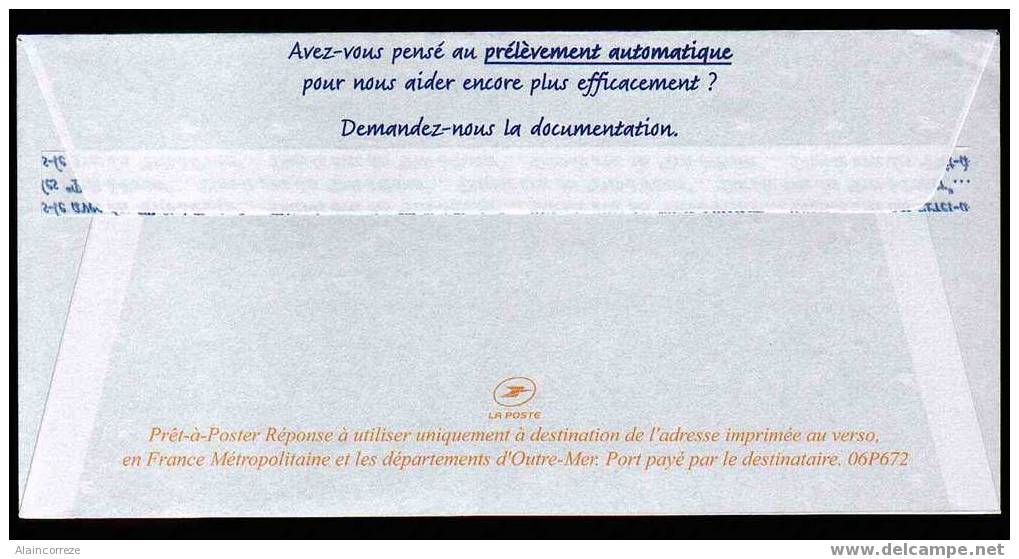 Entier Postal PAP Reponse Seine Et Marne Melun Fondation Recherche Médicale Autorisation 34093 N° Au Dos 06P672 - Prêts-à-poster: Réponse /Lamouche