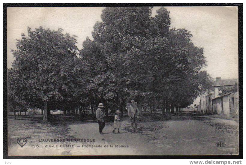 VIC LE COMTE - Promenade De La Molière - Vic Le Comte