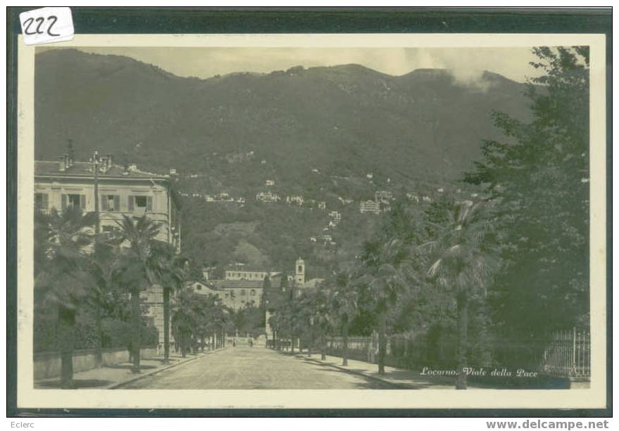 LOCARNO - VIALE DELLA PACE -     TTB - Locarno