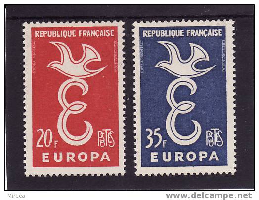 C4596 - France 1958  - Yv.no.1173/4 Neufs** - 1958