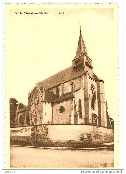 O. L.  VROUW  LOMBEEK   :  DE   KERK - Lubbeek