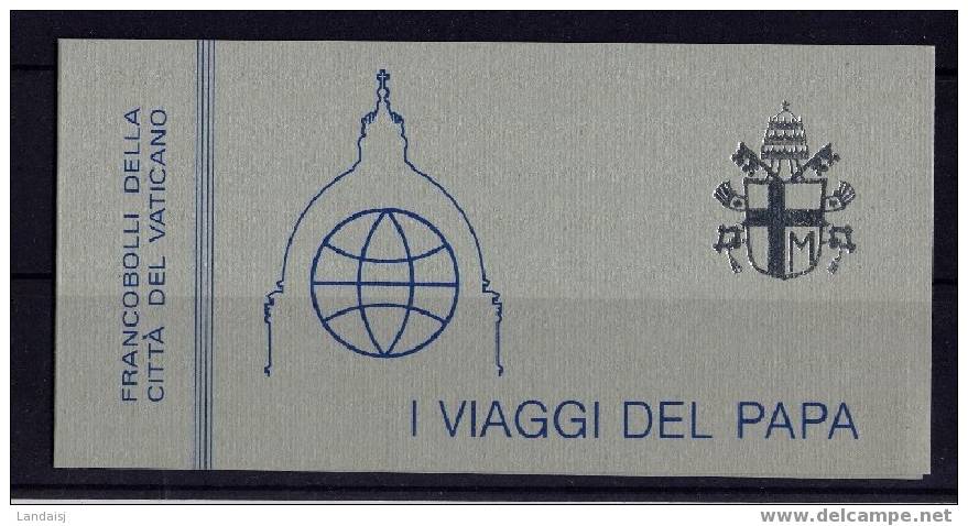 VATICAN Carnet De La Série Courante  De 1984 N°756**/ 759**/760**/ 761**/      TTB - Markenheftchen