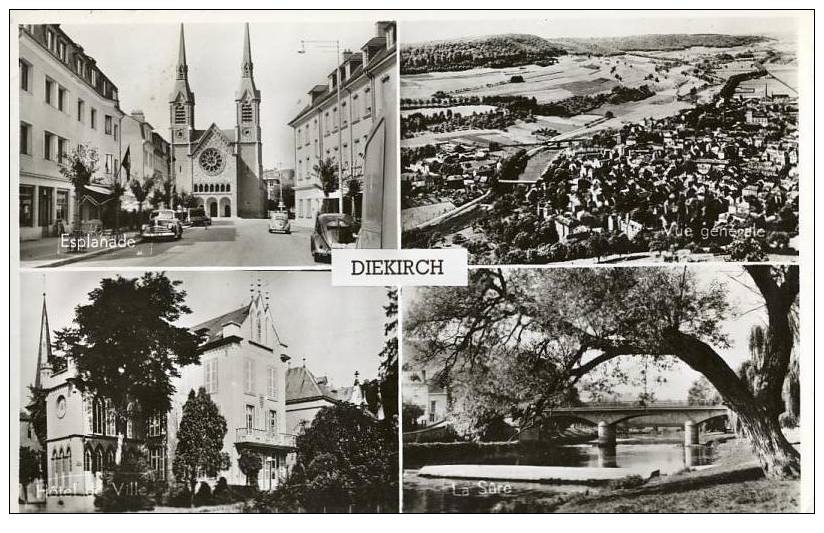 LUXEMBOURG - DIEKIRCH - Quatre Vues - Diekirch