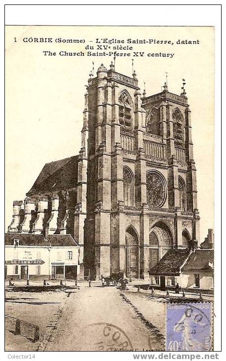 CORBIE L´EGLISE SAINT PIERRE - Corbie