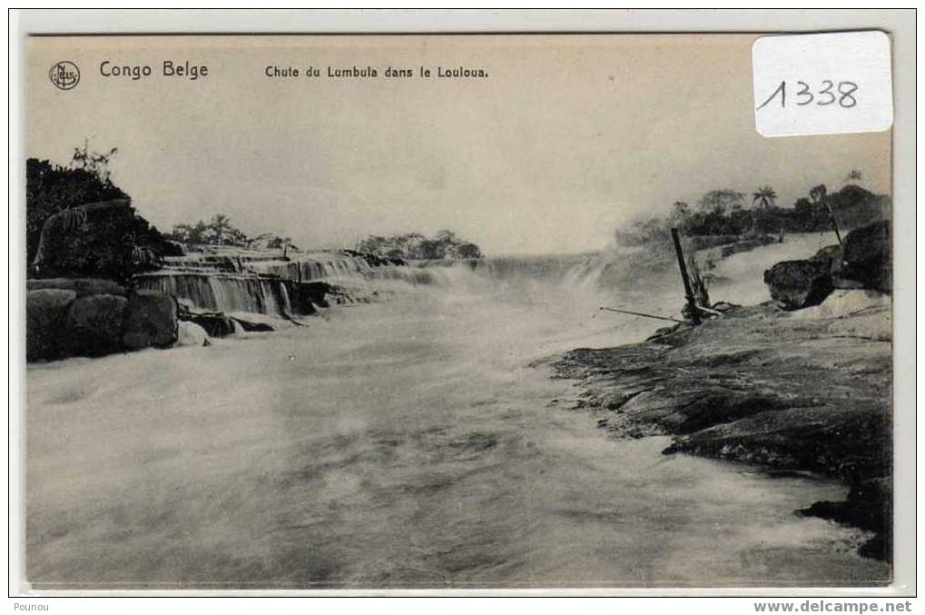 - CONGO - CHUTE DE LUMBULA DANS LE LOULOUA (1338) - Autres & Non Classés