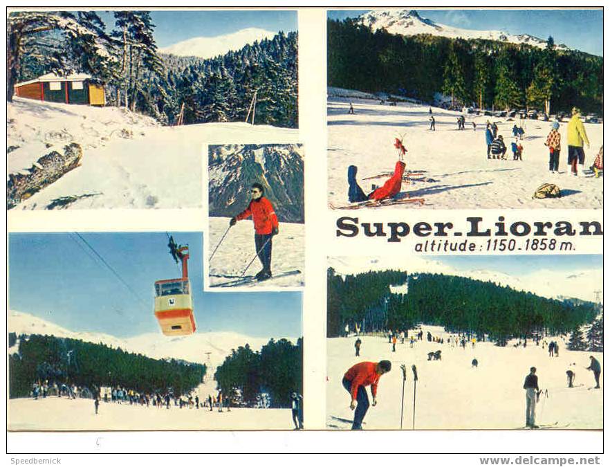 6547 Cantal Super Lioran Station De Sports D'hiver .  Théojac 22 . Ski Telephérique - Autres & Non Classés
