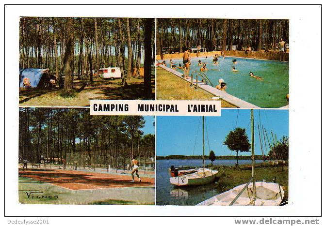 Mai   4013493 Soustons  Camping Municipal L'airial N° 080 - Soustons