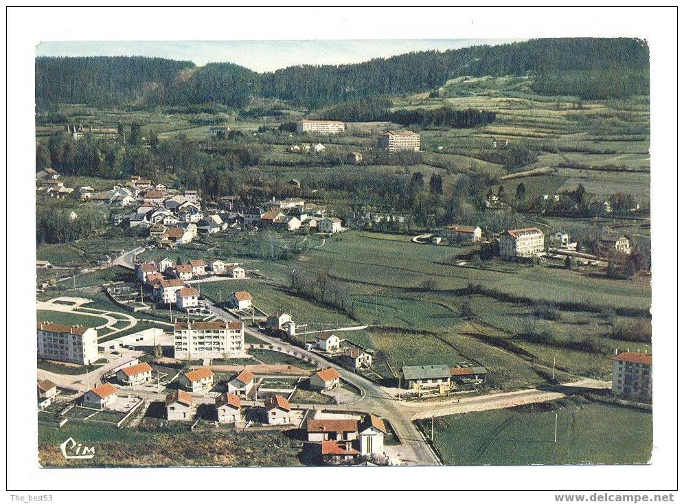 549-23   -   Hauteville Lompnes   -   Vue Aérienne - Quartier Des H.L.M. - Rue Des Fontanettes - Hauteville-Lompnes