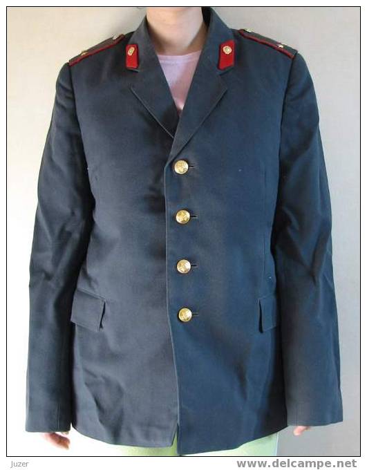 RUSSIAN Tunic Of POLICE (MILITIA) - Policia