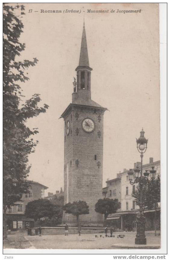 26.178/ ROMANS - Monument Jacquemard - Romans Sur Isere