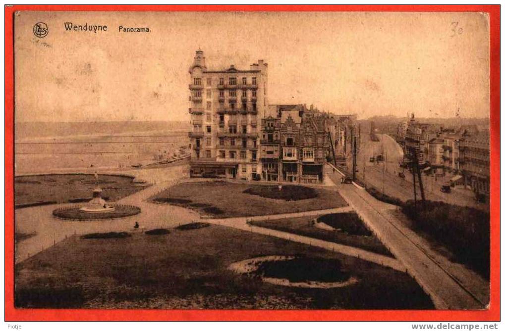 * Wenduine - Wenduyne * (Blankenberge - De Haan) * Panorama, Vieux Carte Photo, Hotel, Tramway, Esplanade, Dijk, Plage - Wenduine