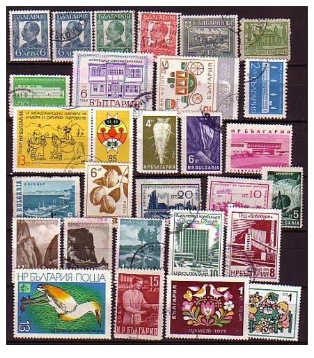 F1307 - BULGARIE BULGARIA LOT - Collections, Lots & Series