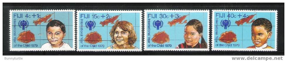Fiji 1979 IYC Map Of Fiji And Child MNH - Fiji (1970-...)