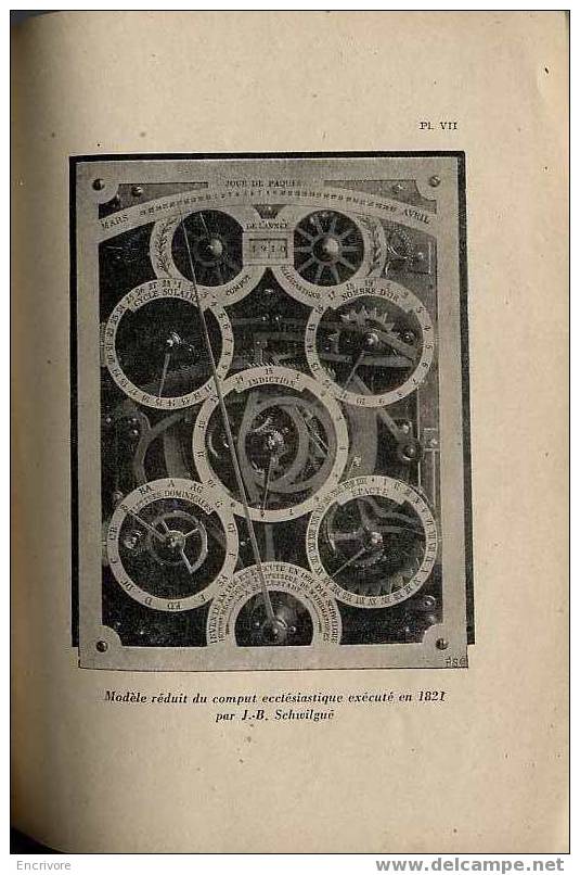 Plaquette HORLOGE ASTRONOMIQUE Strasbourg Par Théodore UNGERER Mécanisme Et Fonctions Principales - Sterrenkunde