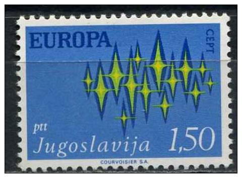 PIA - YUG - 1972 - Europa Cept - (Un 1343) - Neufs