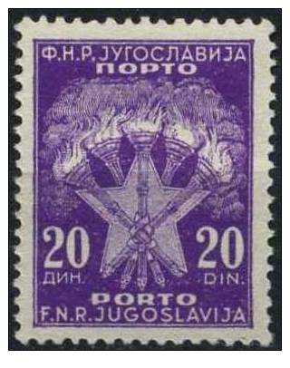 PIA - YUG - 1951 - Segnatasse  - (Un T 118) - Postage Due