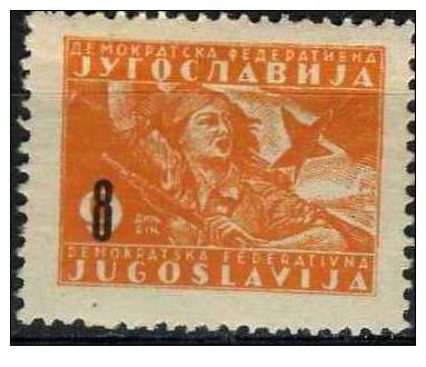 PIA - YUG - 1935 - Francobollo Precedente Soprastampato - (Un 441) - Unused Stamps