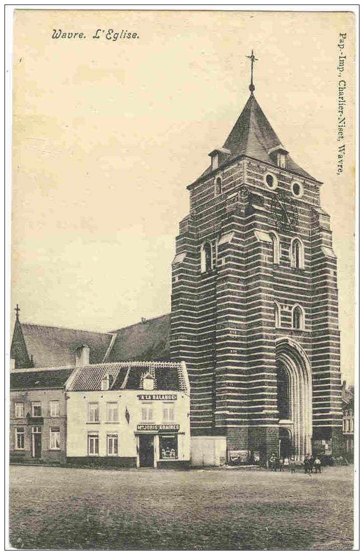 WAVRE - L'EGLISE - Waver