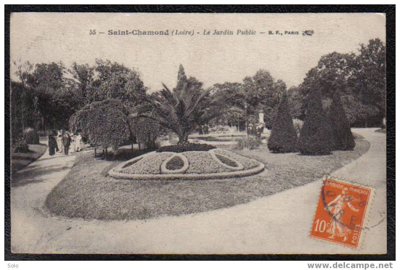 SAINT CHAMOND - Le Jardin Public - Saint Chamond