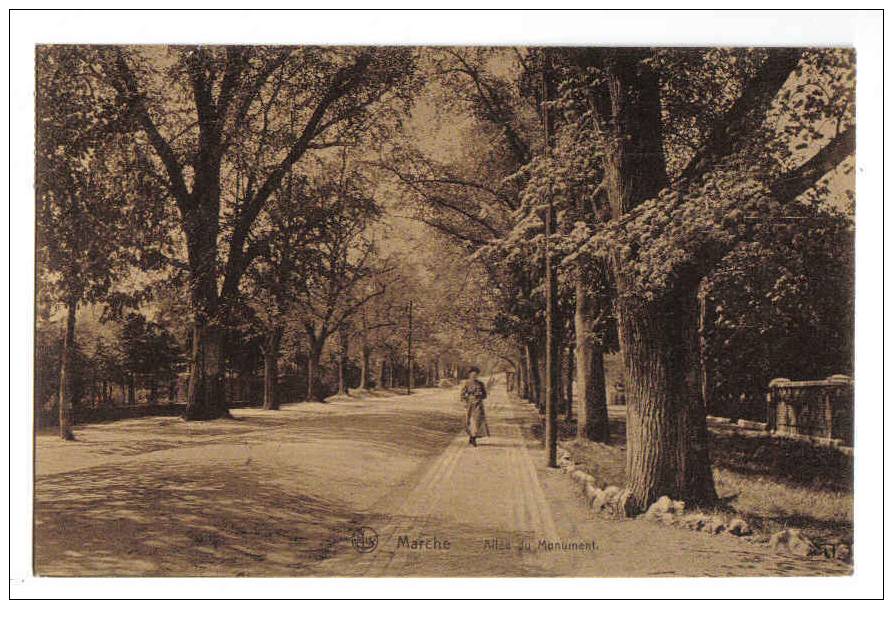 4591 - MARCHE - Allée Du Monument - Marche-en-Famenne