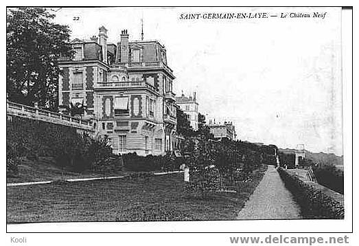 78Z72-SGL-10  Saint-Germain-en-Laye - Le  Château Neuf - St. Germain En Laye (Château)